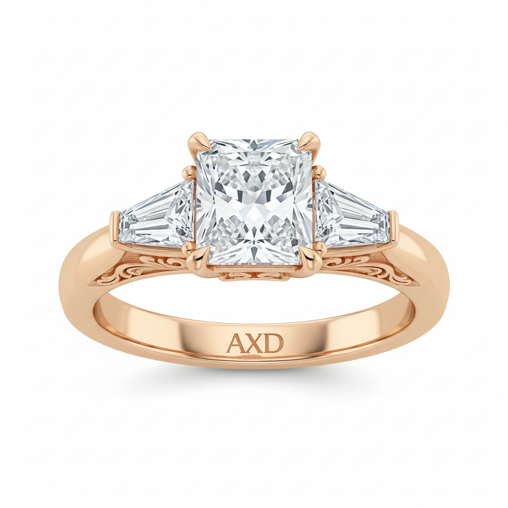 THE HEIRLOOM SERIES — Three-Stone Engagement Rings
