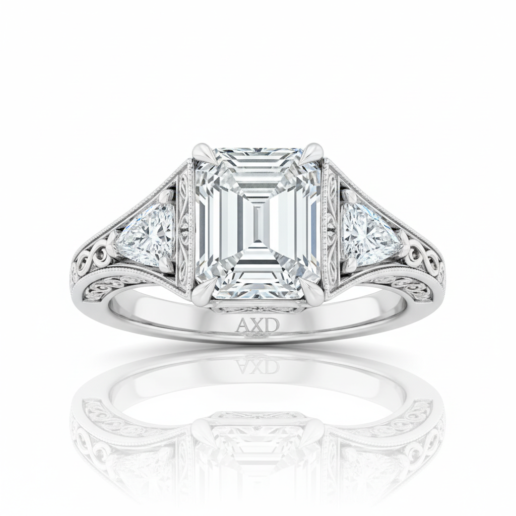 THE HEIRLOOM SERIES — Three-Stone Engagement Rings