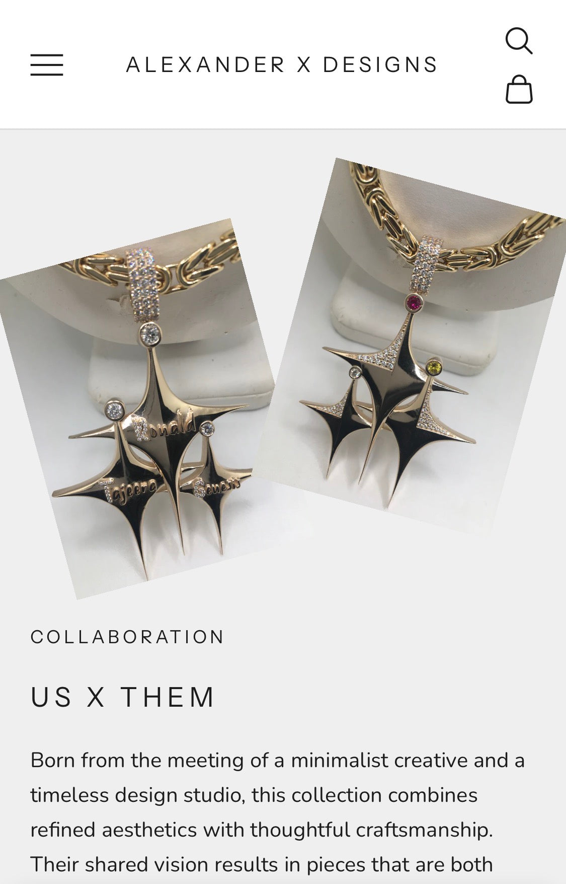 Reversible Family Pendant